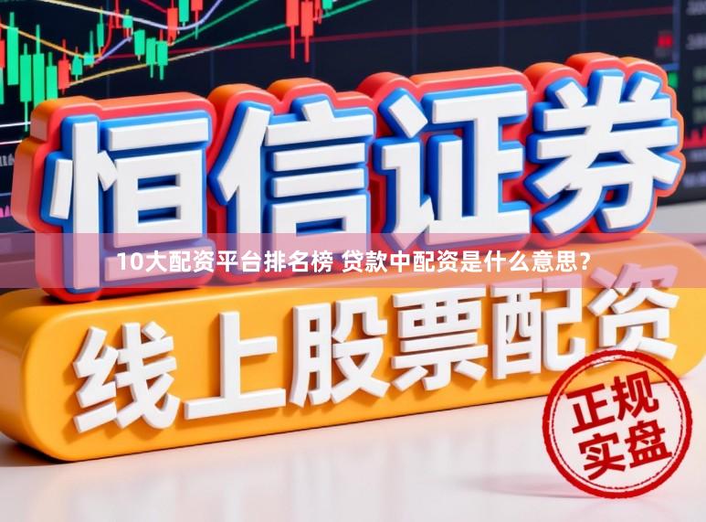 10大配资平台排名榜 贷款中配资是什么意思？